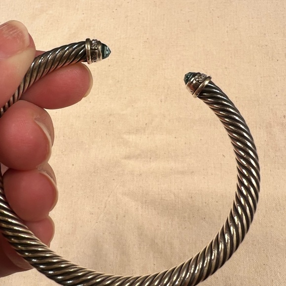 Excellent condition DY topaz and diamond bracelet - Picture 2 of 7